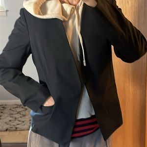 Theory black blazer